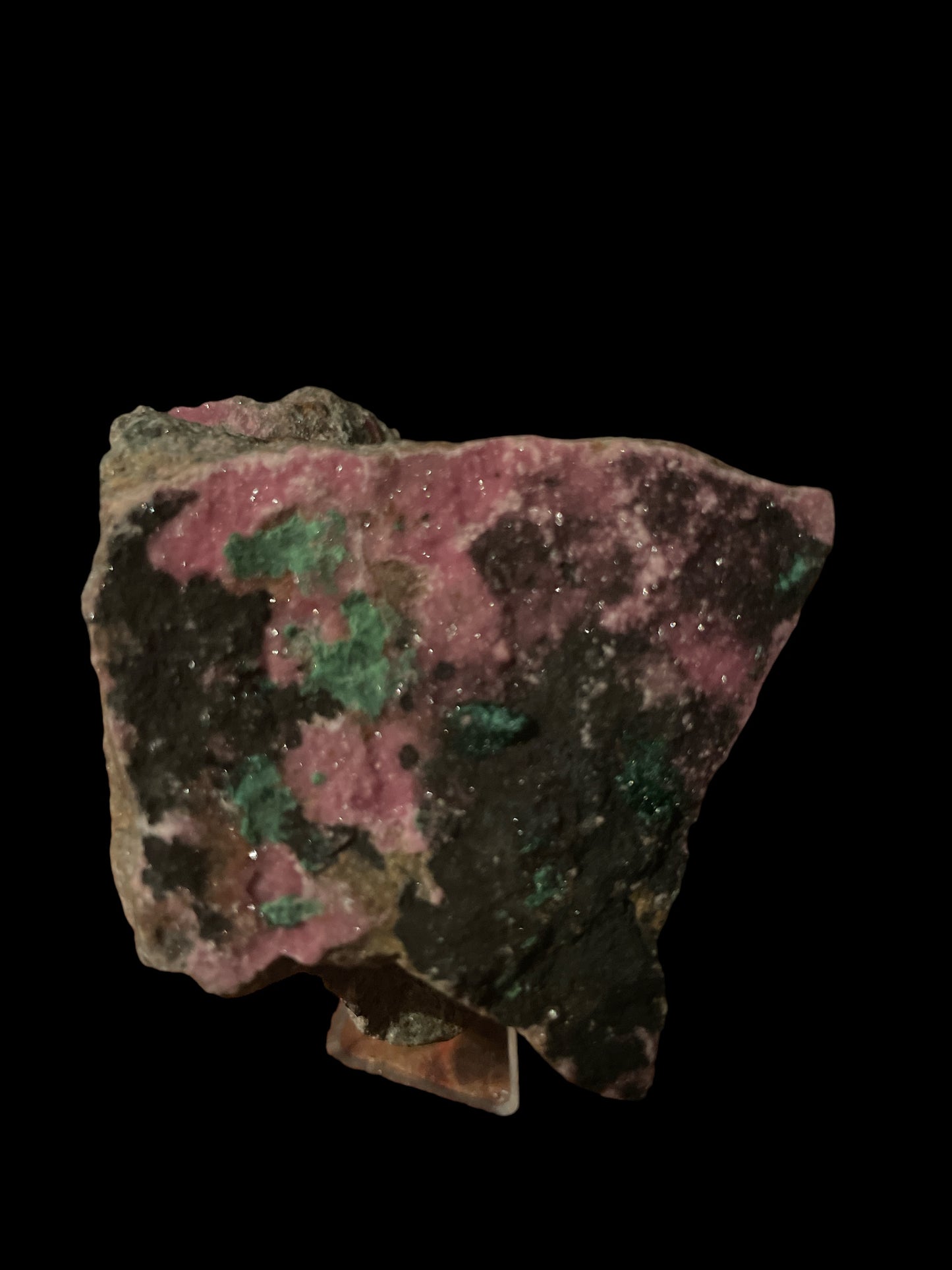 Roselite with Brochantite rare specimen🔥🔥🔥🔥