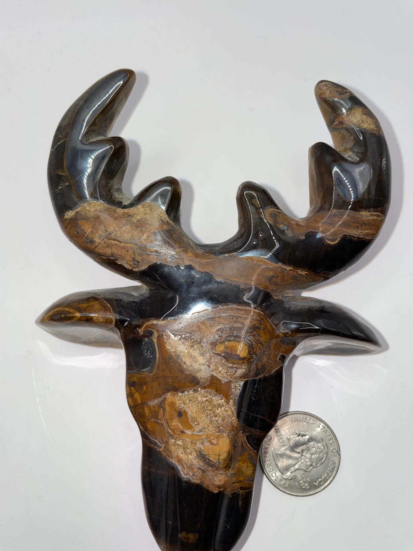 Buck carvings