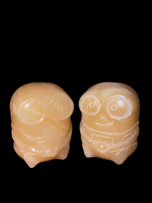 Yellow calcite minions